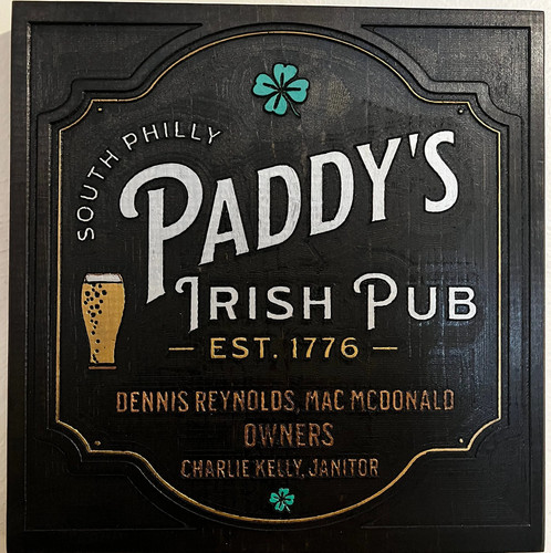 Paddy irish pub - pub, sign