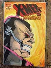 X-MEN OF APOCALYPSE ALPHA #1 B Marvel | Apocalypse Sketch Cover | Copic Posca