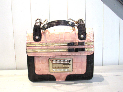 Sac main cuir - sac, satine
