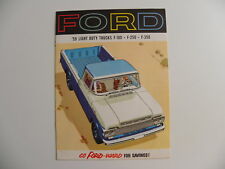 Brochure camion FORD 1959  F 100 /  F 250 / F 350