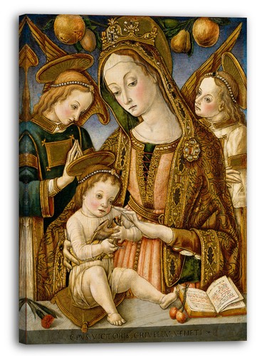Toile cadres vittore crivelli - toile/cadres,
