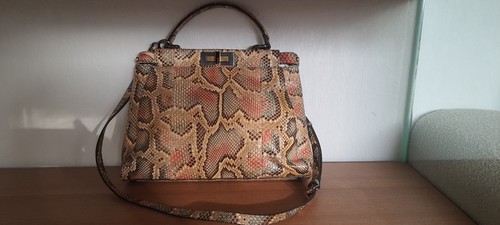 Fendi sac bandoulière cuir - fendi,