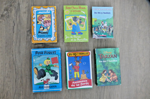 Lot jeux des familles - jeux,
