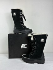 Bottes femme Sorel Torino II Tall WP noires après-ski imperméables taille 36