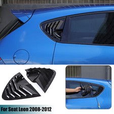 Glossy Black Rear Side Window