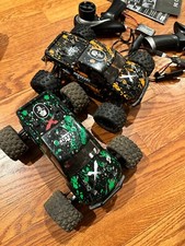TWO CARS, HAIBOXING 1:18 Scale All Terrain RC Car 18859, bundle of 2 used cars