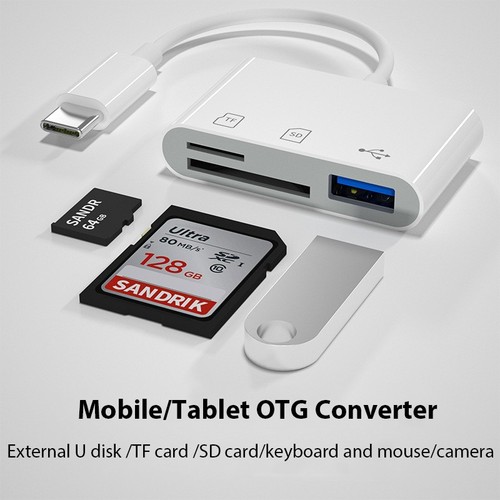 Lecteur carte usb otg - usb, sd