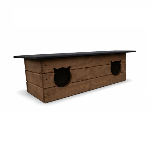 Maison chat 110x40cm cabane - à,