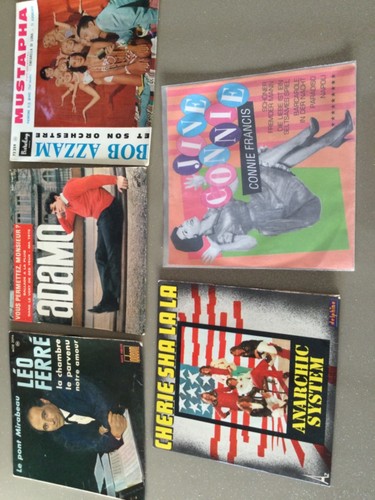 Lot disques 45t divers - lot, 5