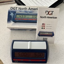 DGT North American Professional Chess Clock Multi-period Delay Incl