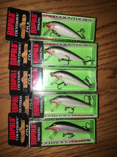 Rapala countdown lot of - countdown, 5