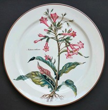 Superbe GRAND PLAT ROND signé