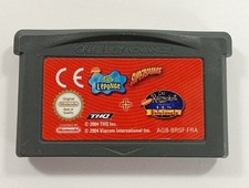 BOB L EPONGE SUPERSPONGE + LES RAZMOKET &  LA FAMILLE DE LA JUNGLE NINTENDO GAME