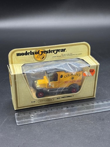 Vintage matchbox 1912 ford - 1912,