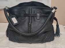 GRAND SAC "LE TANNEUR" EN CUIR NOIR TBE LIVRAISON GRATUITE