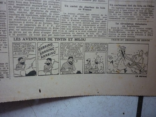 Tintin journal soir num - journal,