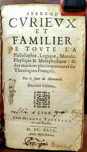 Livre ancien 1649 marandé - 1649, –