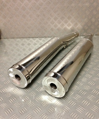 Pot échappement inox bmw r80 - inox,