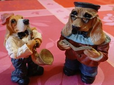 2 sujets basset hound en