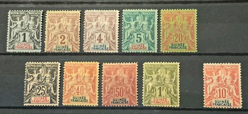 Guinée faux fournier type - guinée,