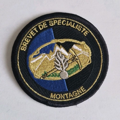 écusson brodé rond brevet - «,