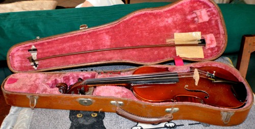 Violon mirecourt acajou - 3/4,