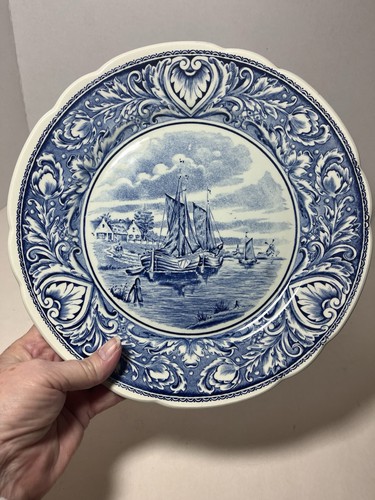 Delfts plate by - delfts, 10”