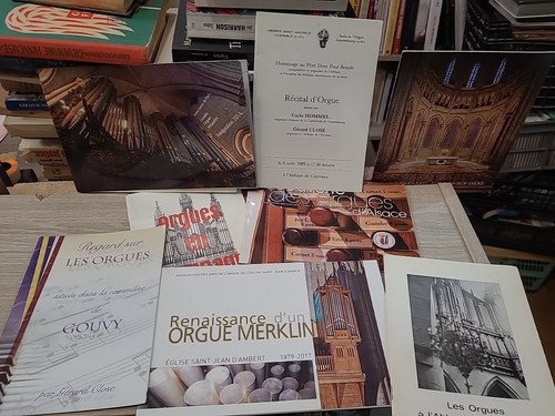 Lot livrets sur l - sur, l’orgue