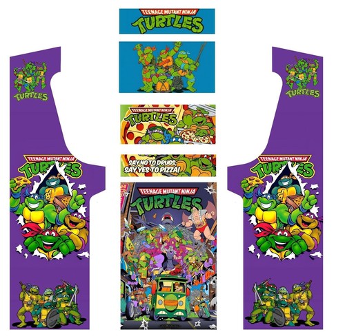 Stickers tortue ninja - , pour