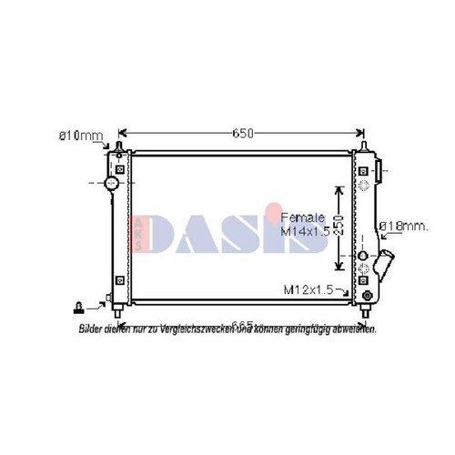 Aks dasis radiateur eau - aks,