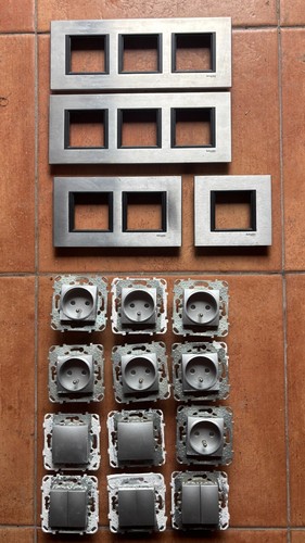 Lot interrupteurs plaque de - interrupteurs,,