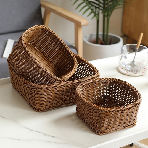 Panier rangement tressé - panier, de