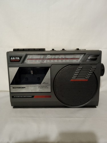 Radio cassette schneider - radio,