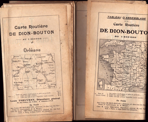 Orleans carte routiere - carte,
