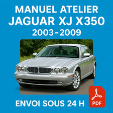 Manuel atelier jaguar - jaguar, xj