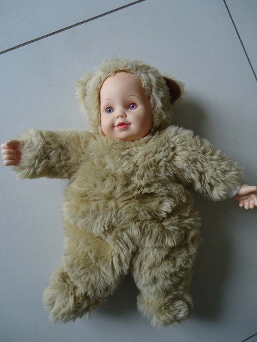 Peluche poupée ourson - peluche, /poupée
