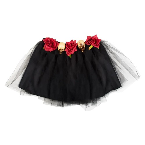 Tutu noir tête - de, adulte