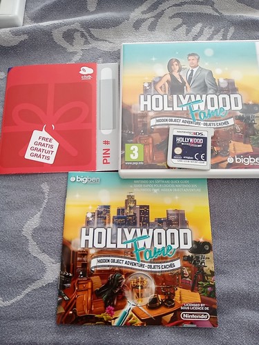 Jeu 3ds hollywood fame hidden - fame,