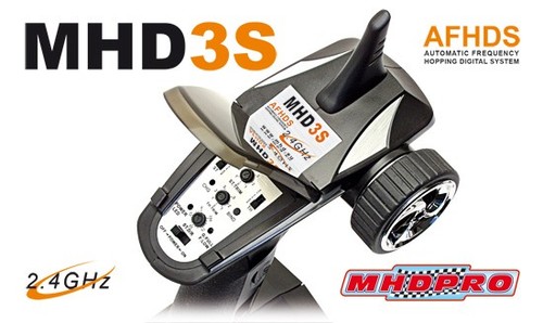 Radio voiture mhd lipo 3ch - radio,