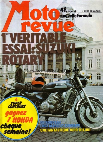 Moto revue 2205 suzuki - moto,
