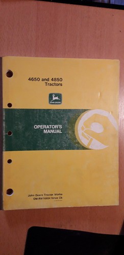 John deere tracteur 4650 4850 - john,