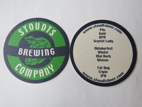 Sous verre bière stoudts - sous-verre, à
