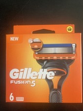Pack de 6 Lames de Rasoir pour Homme Gillette Fusion 5 ORIGINAL Livraison Rapide