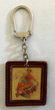 Vintage Visiomatic Pin Up Sexy Keychain - Nude - Azur Station - Garage Keychain