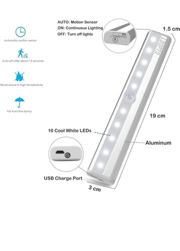 Lampe led rechargeable usb - lampe,