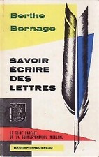 Savoir écrire des lettres -