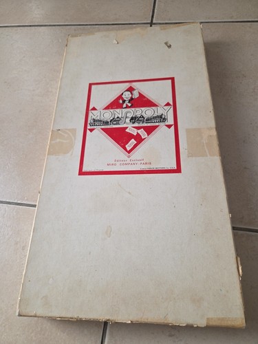 Jeu monopoly ancien vintage - ancien-,