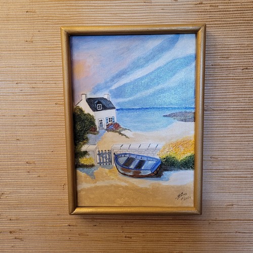Tableau peinture acrylique sur - peinture,
