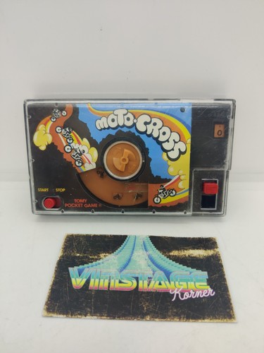 Tomy pocket game moto cross - -,