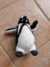 PELUCHE PINGOUIN BLANCHE ET